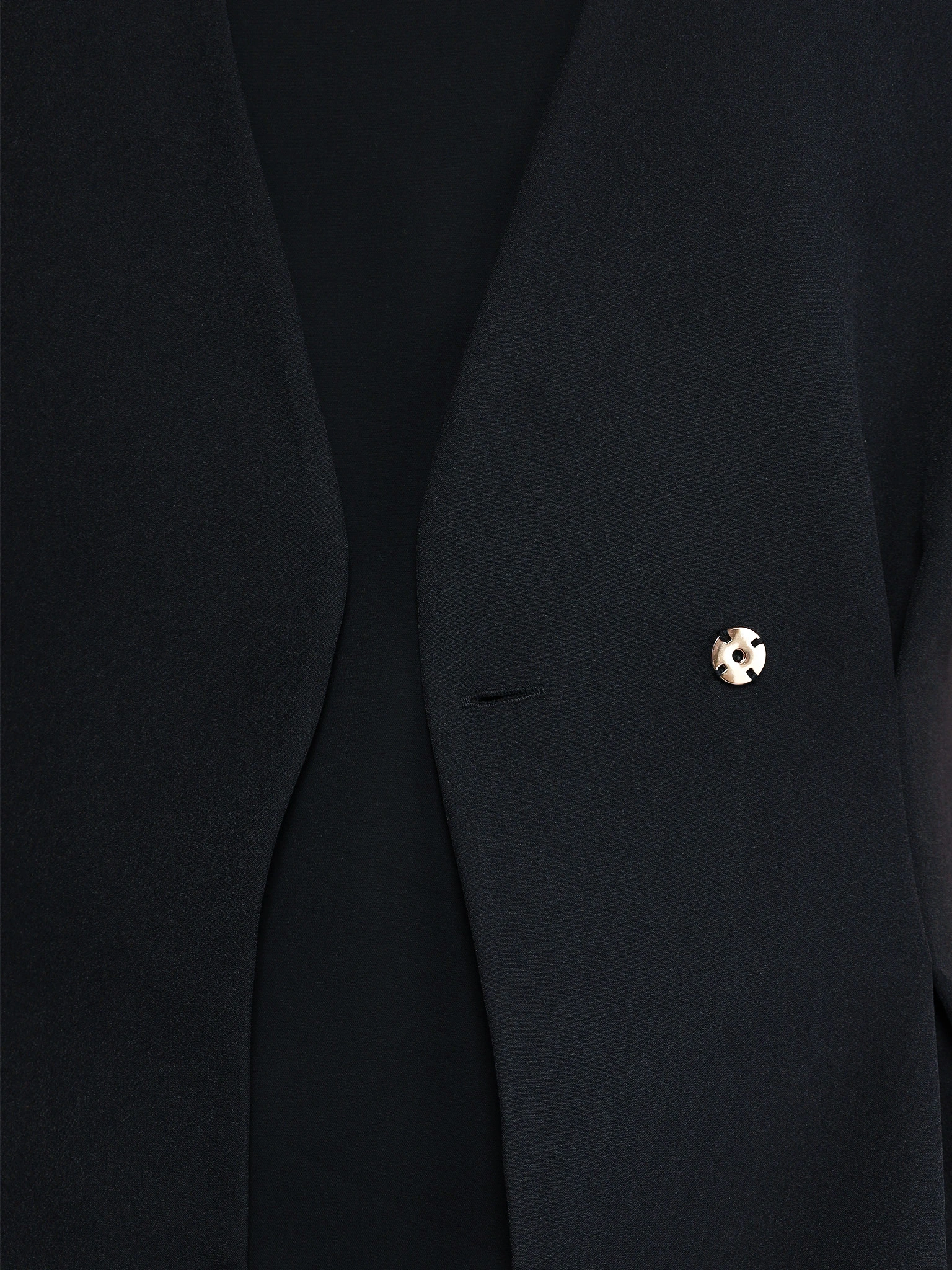 Жилет прямого кроя со шлевками